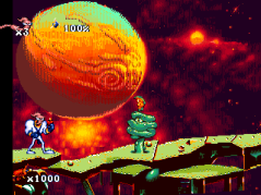 earthworm jim peter puppy level on genesis